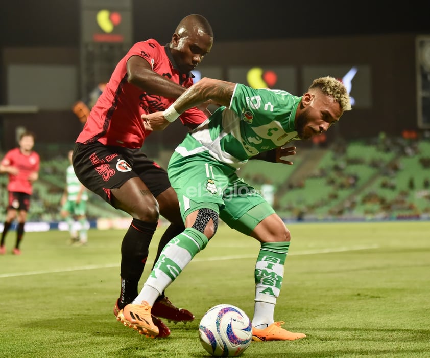 Santos Laguna vence a Xolos de Tijuana