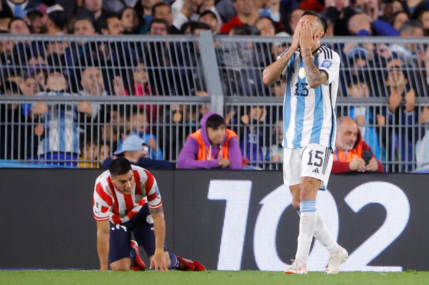 Argentina vence a Paraguay en partido de las Eliminatorias Sudamericanas