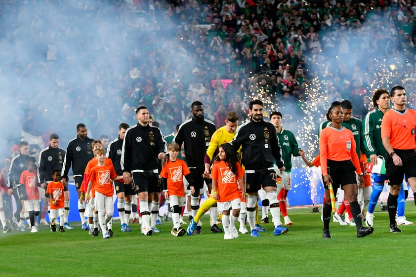 Selección Mexicana empata con Alemania en partido amistoso