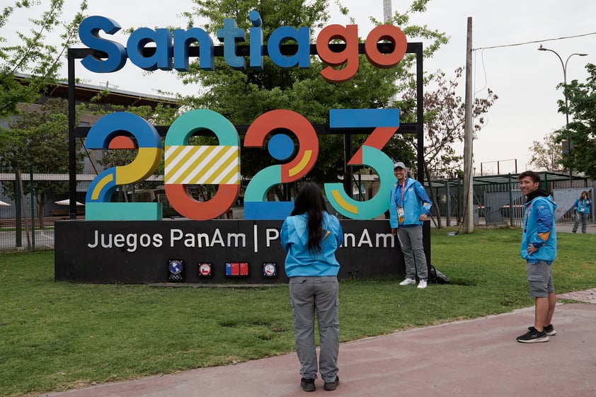 Ceremonia inaugural de los Juegos Panamericanos 2023 en Santiago de Chile