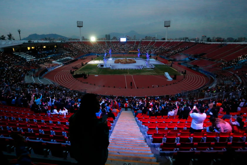 Ceremonia inaugural de los Juegos Panamericanos 2023 en Santiago de Chile