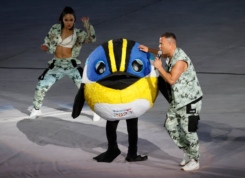 Ceremonia inaugural de los Juegos Panamericanos 2023 en Santiago de Chile