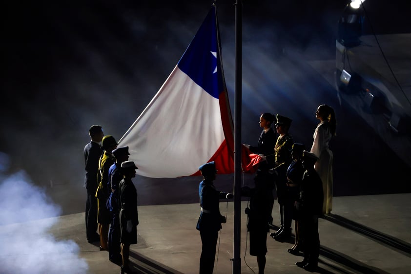 Ceremonia inaugural de los Juegos Panamericanos 2023 en Santiago de Chile