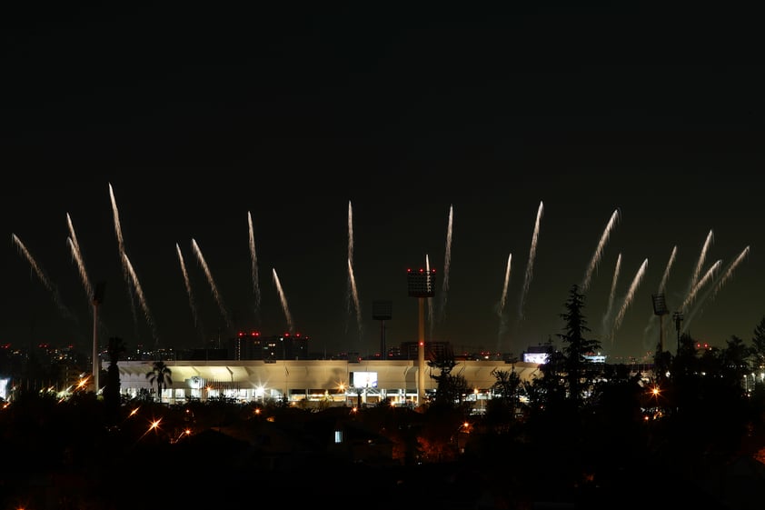 Ceremonia inaugural de los Juegos Panamericanos 2023 en Santiago de Chile