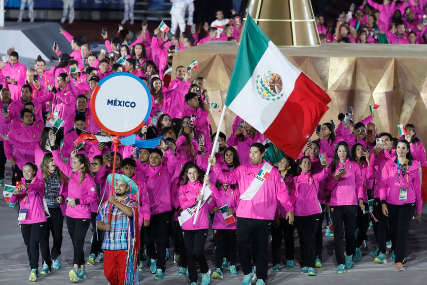 Ceremonia inaugural de los Juegos Panamericanos 2023 en Santiago de Chile