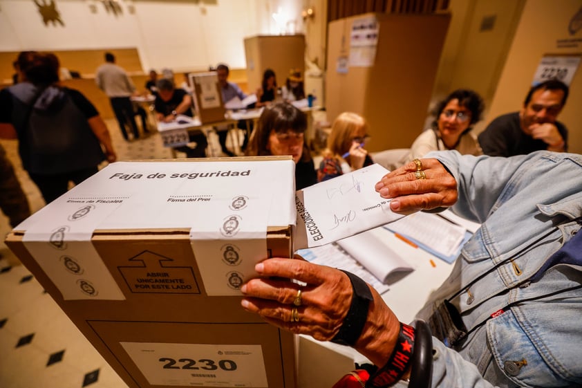 Argentina registra su segunda peor participación electoral desde la vuelta a la democracia