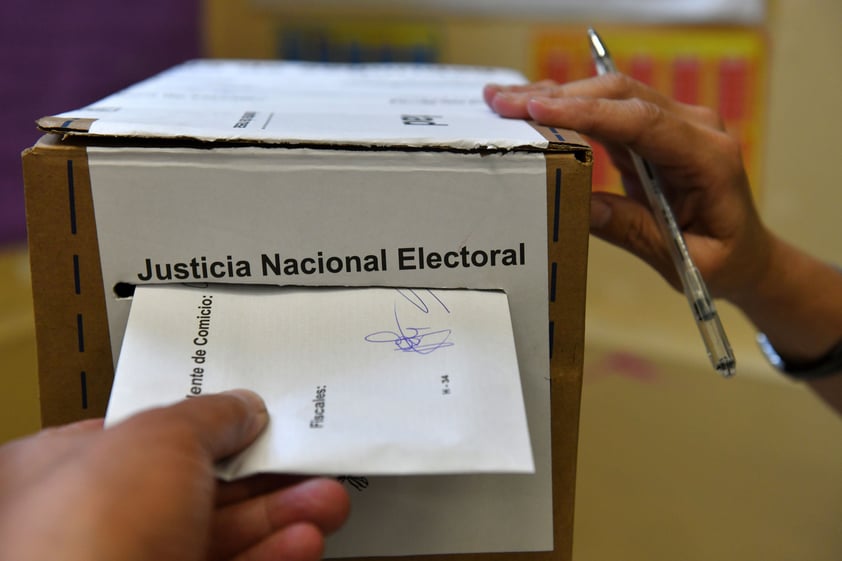 Argentina registra su segunda peor participación electoral desde la vuelta a la democracia