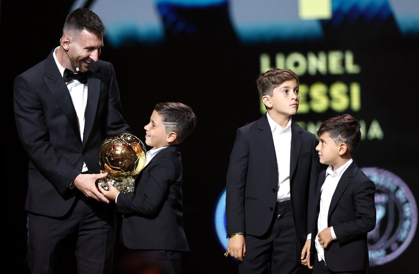 Las mejores imágenes de la entrega Balón de Oro 2023