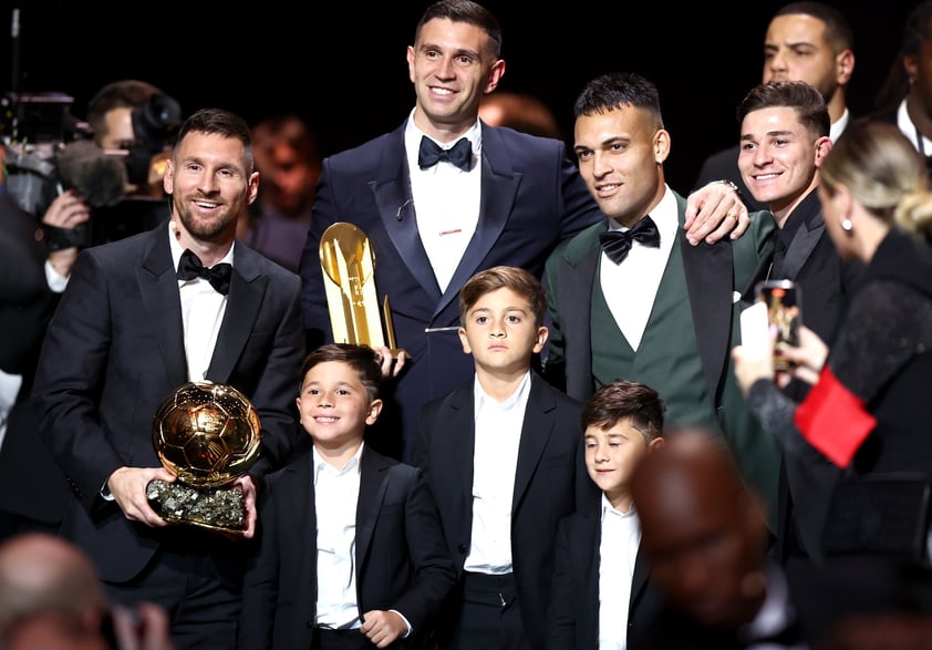 Las mejores imágenes de la entrega Balón de Oro 2023