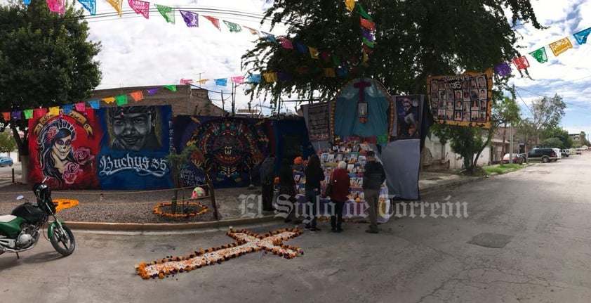 Barrio de Santa Rosa recuerda a sus difuntos