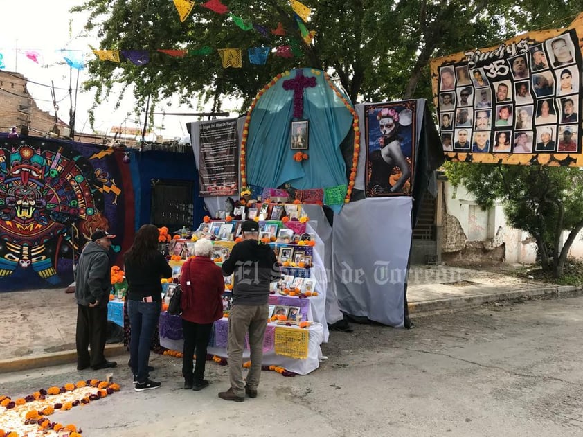 Barrio de Santa Rosa recuerda a sus difuntos