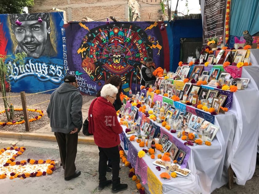 Barrio de Santa Rosa recuerda a sus difuntos