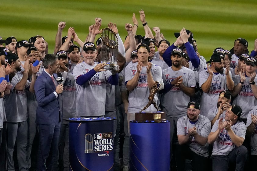 Rangers de Texas conquistan su primera Serie Mundial