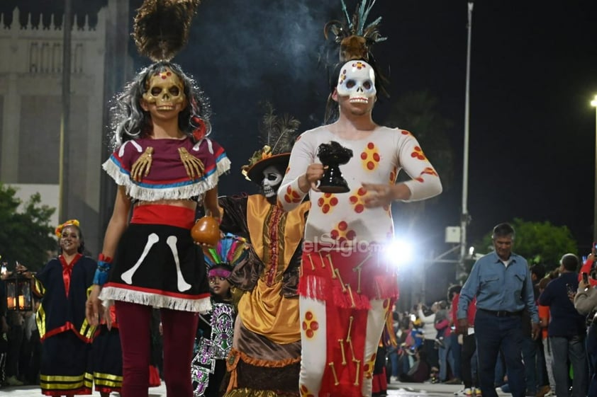 Desfile de Día de Muertos en Torreón