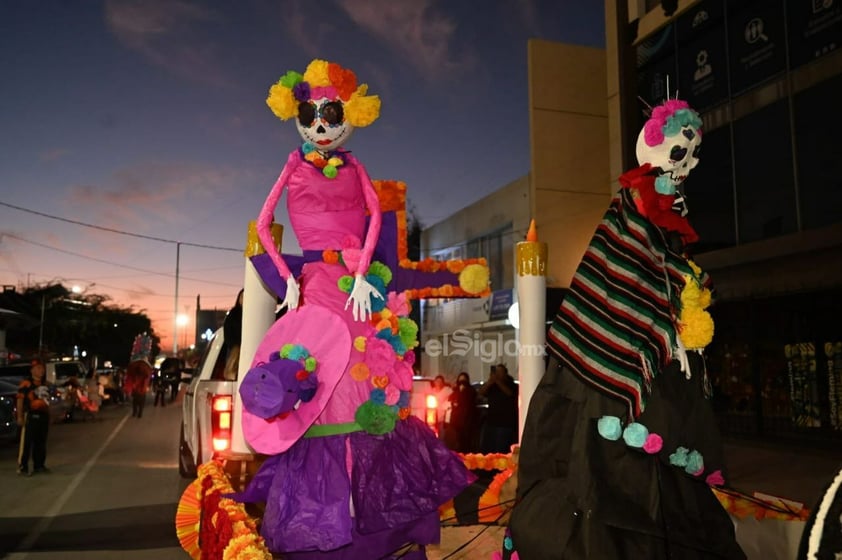 Desfile de Día de Muertos en Torreón