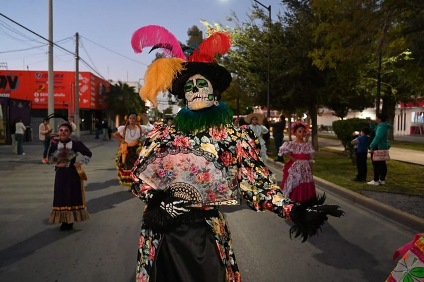 Desfile de Día de Muertos en Torreón