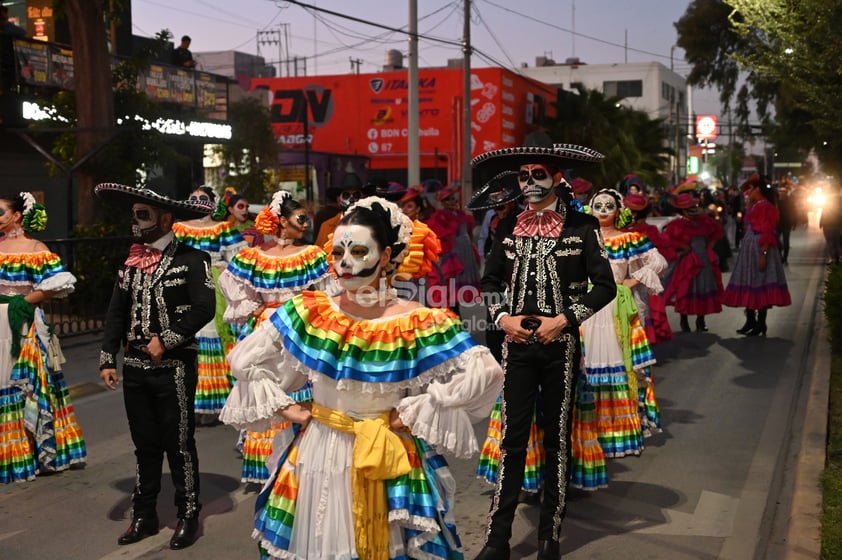 Desfile de Día de Muertos en Torreón