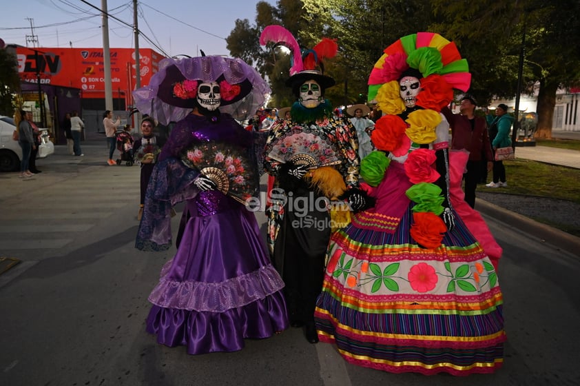 Desfile de Día de Muertos en Torreón