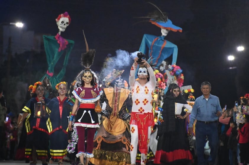 Desfile de Día de Muertos en Torreón