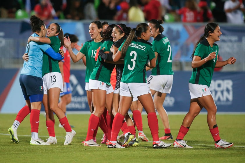 Selección Femenil vence a Chile y consigue el oro en Santiago 2023