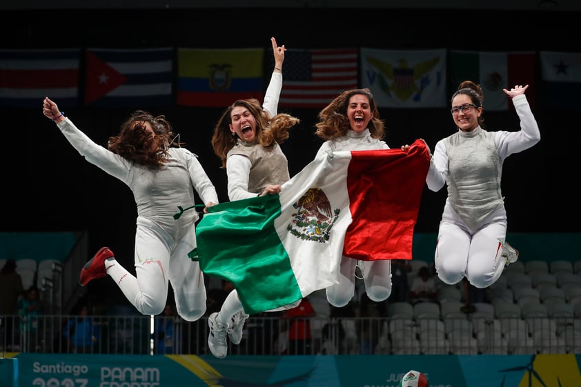 México cierra histórica participación en Juegos Panamericanos de Santiago 2023