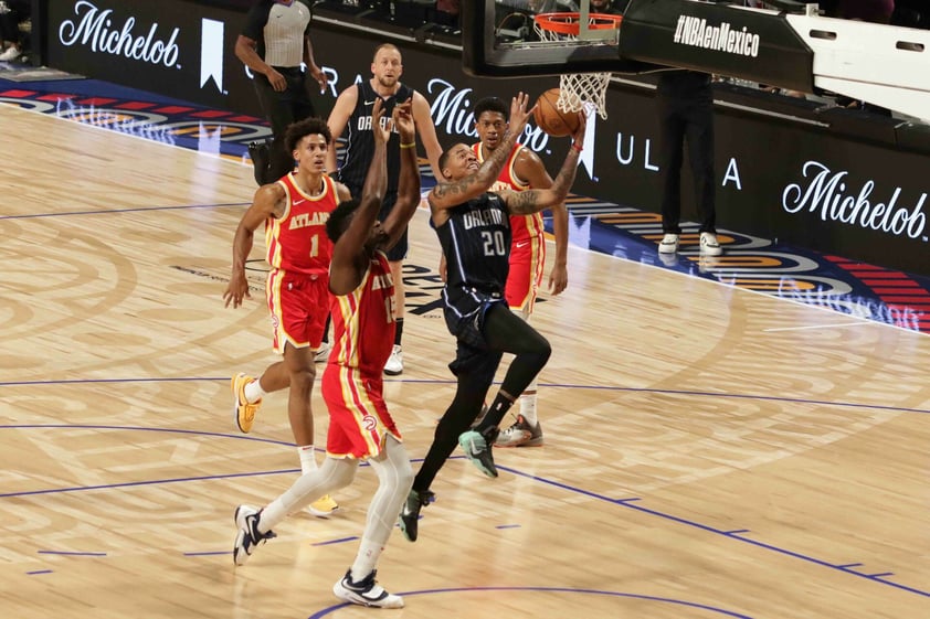 Partido de la NBA en México entre Orlando Magic y Atlanta Hawks