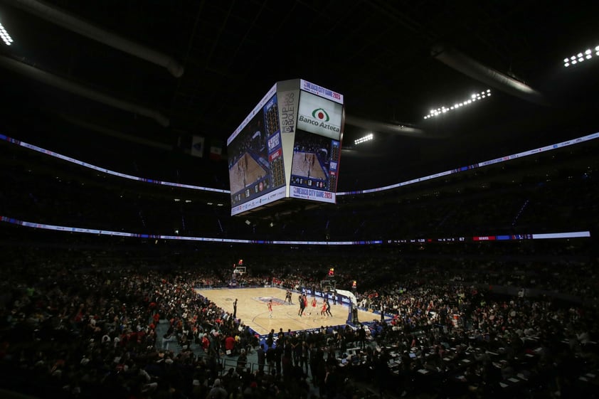 Partido de la NBA en México entre Orlando Magic y Atlanta Hawks