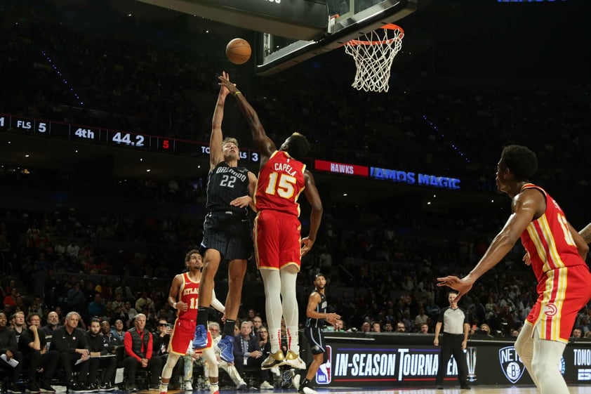 Partido de la NBA en México entre Orlando Magic y Atlanta Hawks