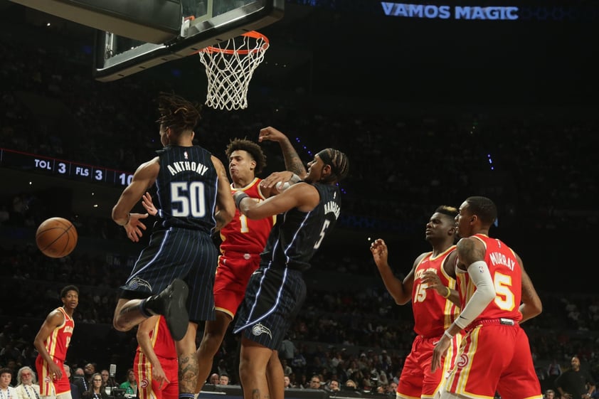 Partido de la NBA en México entre Orlando Magic y Atlanta Hawks