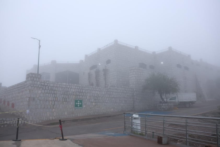 Neblina sorprende a laguneros