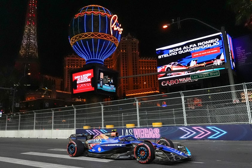 El Gran Premio de Las Vegas, una fiesta del lujo...