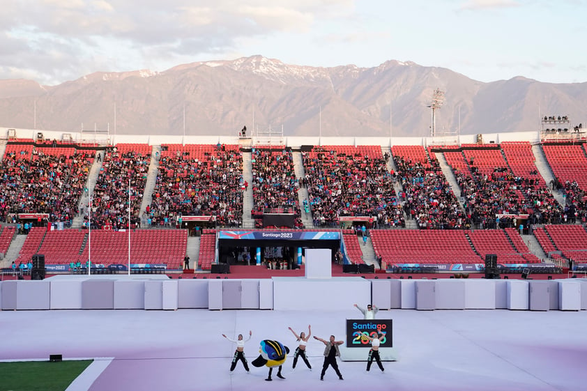 Inauguran los Para Panamericanos 2023 en Santiago de Chile