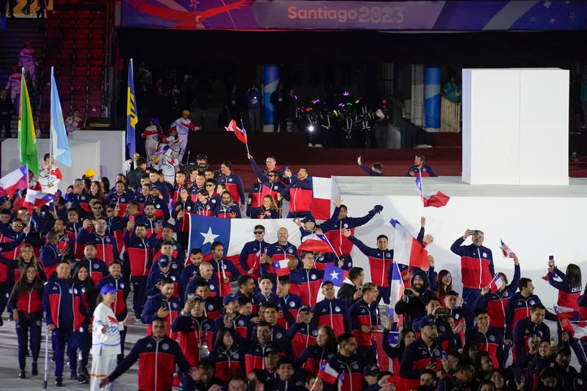 Inauguran los Para Panamericanos 2023 en Santiago de Chile