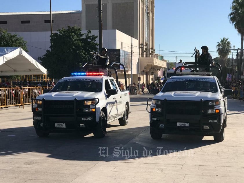 Desfile en conmemoración de la Revolución Mexicana en Torreón