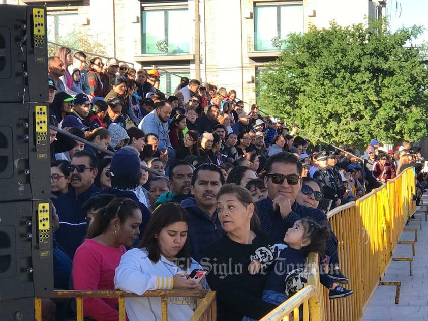 Desfile en conmemoración de la Revolución Mexicana en Torreón