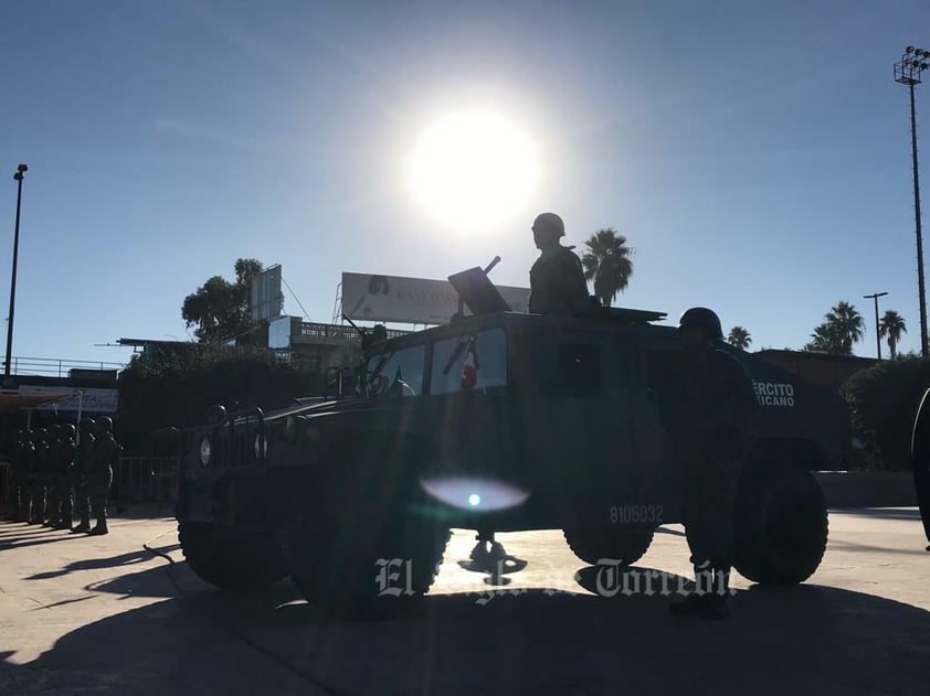 Desfile en conmemoración de la Revolución Mexicana en Torreón