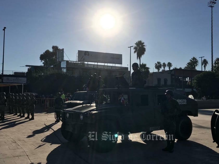 Desfile en conmemoración de la Revolución Mexicana en Torreón