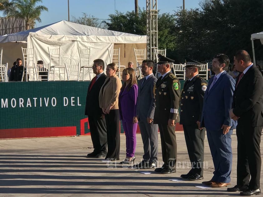 Desfile en conmemoración de la Revolución Mexicana en Torreón