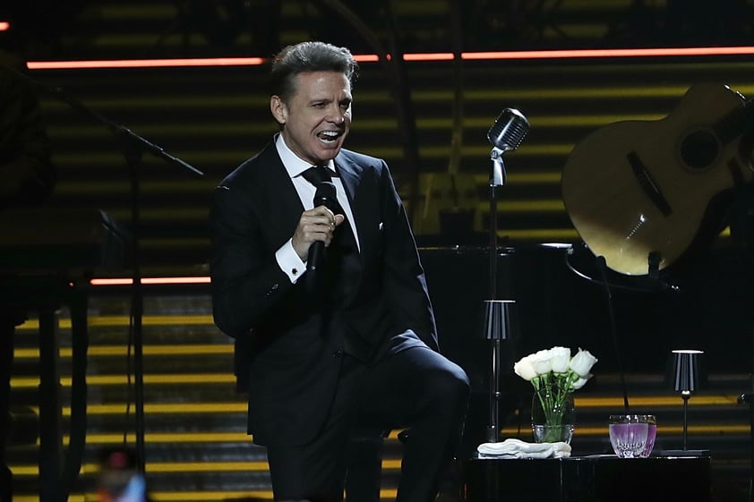 Imágenes de la presentación de Luis Miguel en CDMX