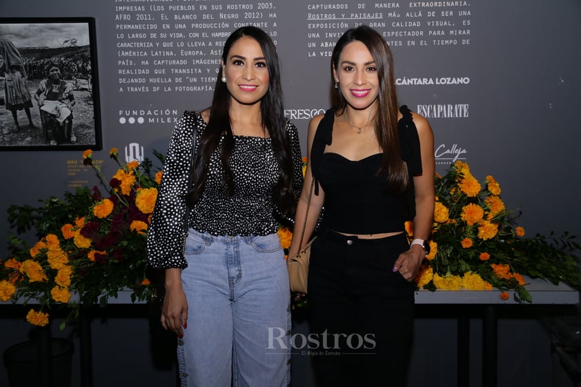 -María Pérez Rocha e Isabel Pérez.