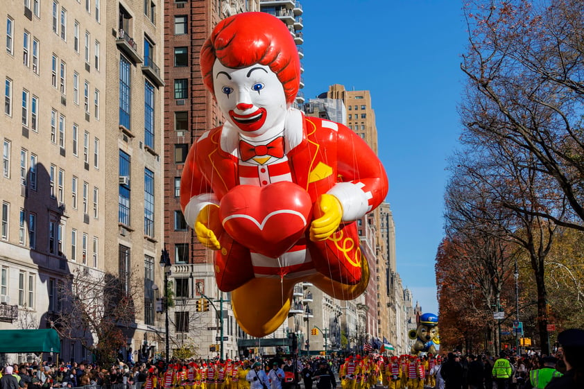 Celebran el desfile de Macy's por el Día de Acción de Gracias 2023