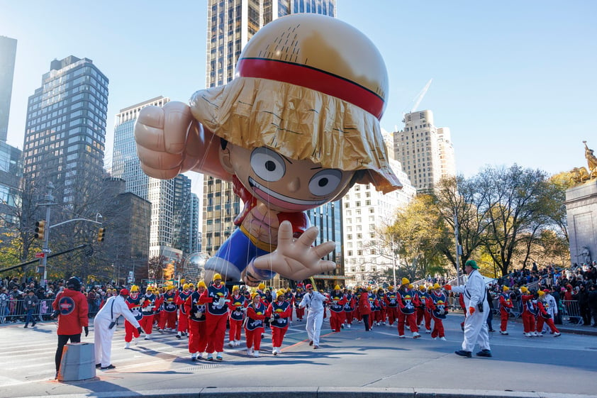 Celebran el desfile de Macy's por el Día de Acción de Gracias 2023