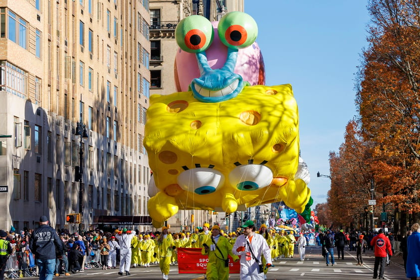 Celebran el desfile de Macy's por el Día de Acción de Gracias 2023