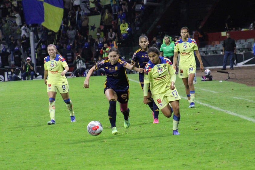 Tigres Femenil golea al América