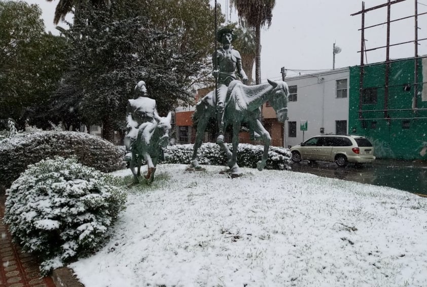 Las nevadas en La Laguna