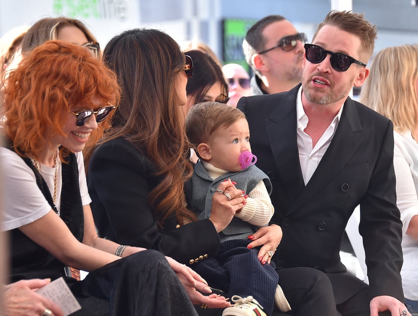 Macaulay Culkin recibe su estrella en el Paseo de la Fama de Hollywood