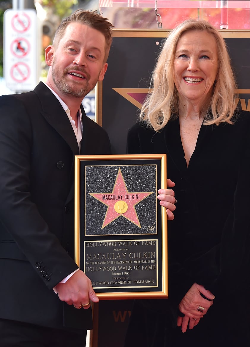 Macaulay Culkin recibe su estrella en el Paseo de la Fama de Hollywood