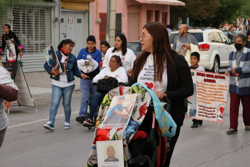 Familiares de desaparecidos peregrinan y piden por encontrar a sus seres queridos