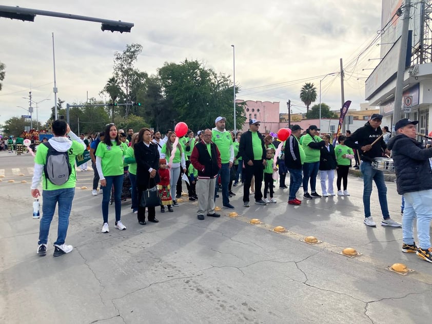 Peregrinaciones guadalupanas de trabajadores de Salud en Torreón 2023