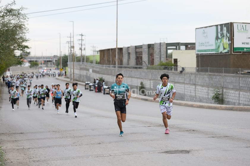 Celebran la 5K Halcones en medio de un gran clima